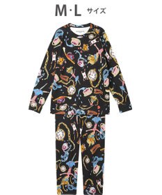 tsumori chisato SLEEP ツモリチサト パジャマ 綿混(本体) あったか 長袖 長ズボン レディース UDW400 /ワコール