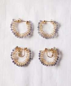 CASUMINO sweet pie iolite mini イヤリング