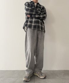 WEGO バレルレッグデニムパンツ