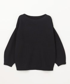 ANY 【洗濯機可】パフスリーブガーターニット