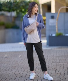 ANY 【洗濯機可/UVカット/アンチピリング】コットンＶネックカーディガン