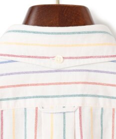 J.PRESS MEN コットンオックス マルチストライプ シャツ / ボタンダウン