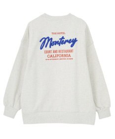 AMERICAN HOLIC サガラ刺繍裏毛プルオーバー