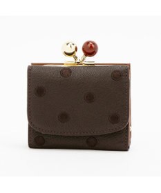 UNBILLION ペルケ perche / アクリル玉三つ折りミニサイフ