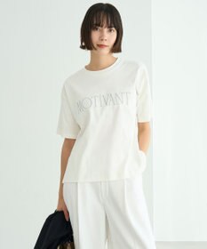 UNFILO BEAUTY FORM-Tコットン ロゴ半袖T