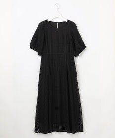 Feroux 【洗える】シアーチェックラッセル ワンピース