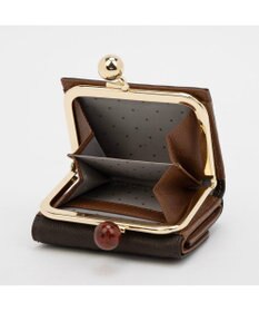 UNBILLION ペルケ perche / アクリル玉三つ折りミニサイフ