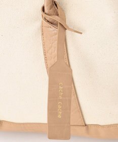 UNBILLION cachecache パーテーションキャンバストートバッグL