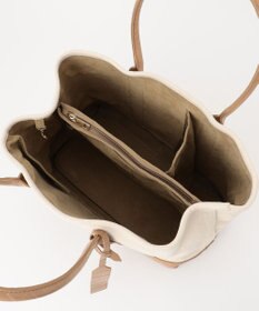 UNBILLION cachecache パーテーションキャンバストートバッグL