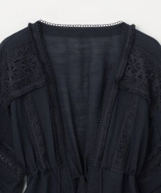 GRACE CONTINENTAL レースパッチブラウス