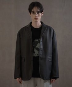 WEGO PUシングルテーラードジャケット