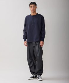 UNFILO MENS コットン ヘンリーネックTEE [23年秋冬商品]