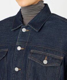 NAVE 【ReNAVE・洗える/中綿】ライトデニム ブルゾン