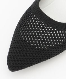 steppi 新色登場！“撥水＆洗えるニットシューズ” ポインテッドメッシュ パンプス