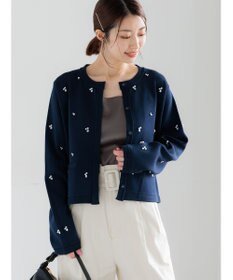 Te chichi パールビジューニットライトジャケット《2026 spring catalog item》