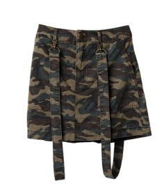 WEGO ヴィンテージウォッシュサス付スカパン