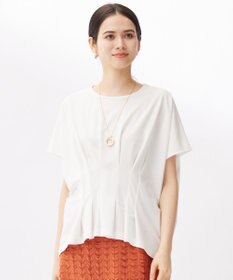 自由区 【セットアップ対応】ハイカウントモクロディ トップス オフホワイト