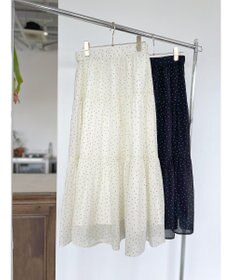 Feroux ドットティアード スカート