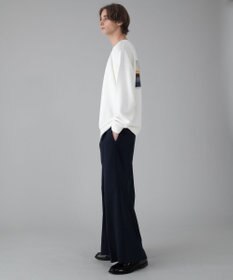 WEGO 【ユニセックス着用ITEM/2点SET/MLサイズ展開】アクセ付きフォトグラフィックプルオーバー