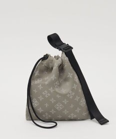 russet ナイロンジャガード巾着ポーチ S(Z-229)