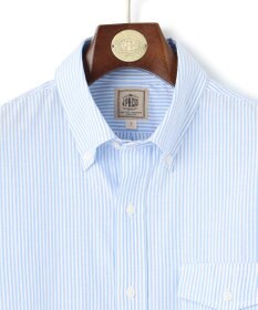 J.PRESS MEN 【WEB・一部店舗限定】シアサッカー 半袖シャツ / B.D.