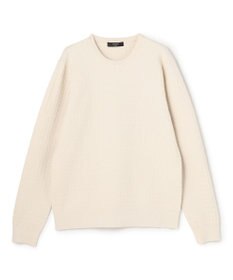 JOSEPH HOMME 新柄【イージーケア】 ヴィスコースリンクス　クルーネックニット