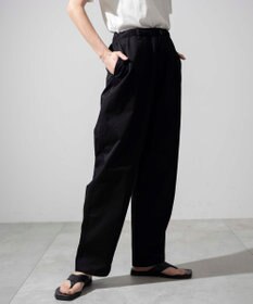 WEGO 【ユニセックス着用ITEM/ウエストゴム/手洗い可】チノイージーワイドパンツ