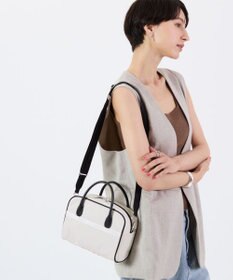 LeSportsac SQUARE TH CROSSBODY/アップタウンパールシャイン/ブラック