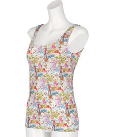 tsumori chisato SLEEP ツモリチサト カップ付きインナー ノースリーブ ベア天竺 伸縮性がよい ブラトップ タンクトップ tsumori chisato SLEEP UCX556 /ワコール