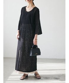 Green Parks AnriettMusee レースロングワンピース