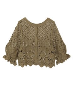 Green Parks ・ＳＵＧＡＲ　ＳＰＯＯＮ　２ｗａｙクロシェカーディガン