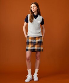 23区GOLF 【WOMEN】【吸水速乾・UVケア】カノコ 半袖ポロシャツ