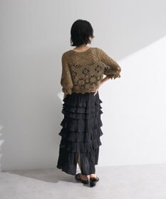 Green Parks ・ＳＵＧＡＲ　ＳＰＯＯＮ　２ｗａｙクロシェカーディガン