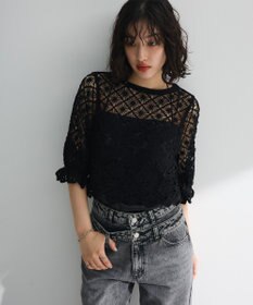 Green Parks ・ＳＵＧＡＲ　ＳＰＯＯＮ　２ｗａｙクロシェカーディガン