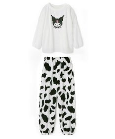 San-ai Resort（三愛水着楽園） 【SALE】【UNISEX】温活にもぴったり！クロミペアルームウェアセット 【northerly】【サンリオキャラクターズ×San-ai Resortコラボ】