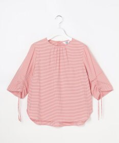 J.PRESS LADIES L 【一枚で着映え】アセVisギンガム ギンガム ブラウス