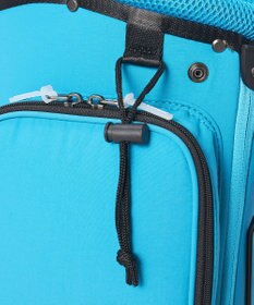 PW CIRCULUS 【UNISEX】デタッチャブル キャディバッグ シボ感のあるナイロンワッシャー素材