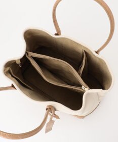 UNBILLION cachecache パーテーションキャンバストートバッグL