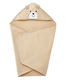 MIKI HOUSE HOT BISCUITS ベビーバスタオル＆スタイギフトセット【BOX付き】