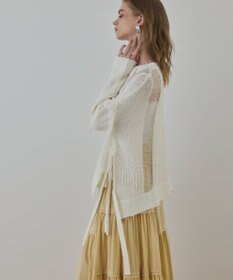 GRACE CONTINENTAL ルーズオーバーニットトップ