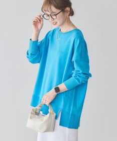 AMERICAN HOLIC 前振りロングニットプルオーバー