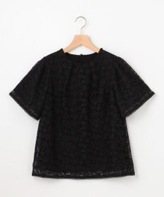 組曲 フラワーレース ブラウス