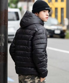 WEGO 【ユニセックス着用ITEM】コンパクトフィットパファーフーディー