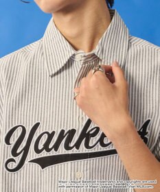WEGO 【ユニセックス着用ITEM】別注MLBストライプグラフィックシャツ（SS）