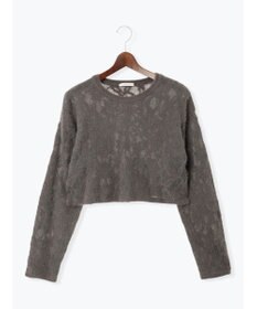 Te chichi 起毛レースニットプルオーバー（セットアップ可）《2025winter catalog item》