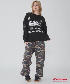 WEGO 別注Hondaプルオーバービッグスウェット