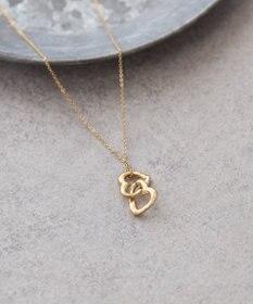 AMERICAN HOLIC ダブルハートネックレス