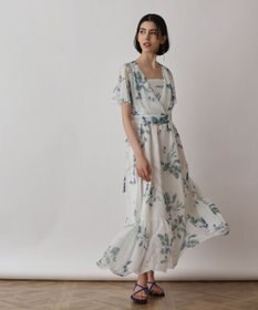 GRACE CONTINENTAL プリントセパレートワンピース