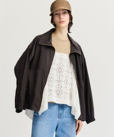 23区 【先行予約】ナイロンタイプライター ダブルジップ ブルゾン