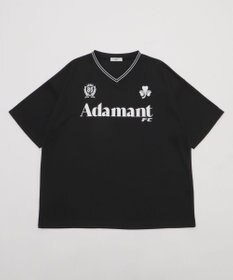 WEGO 【２点セット/ユニセックス着用ITEM/吸水速乾】アクセ付きメッシュロゴT（SS）